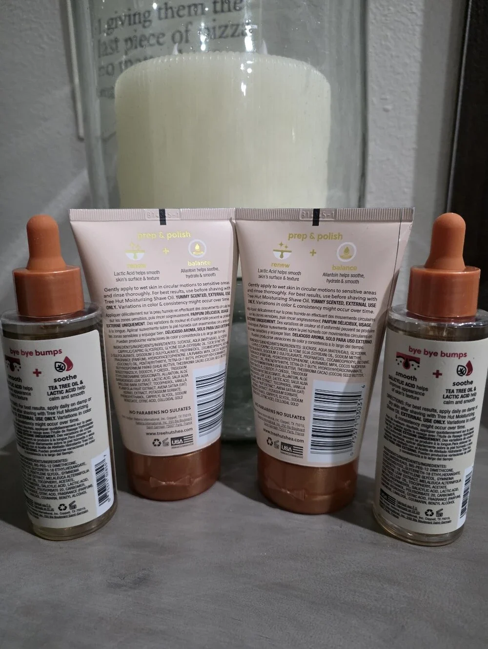New Tree Hut Pre And After Shave Vanilla  Coco Colada